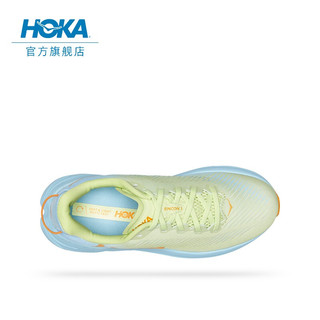 HOKA ONE ONE 男女林康3公路跑步鞋Rincon3 减震耐磨轻便透气新款 蝴蝶绿 / 夏之歌蓝-男 41/260mm