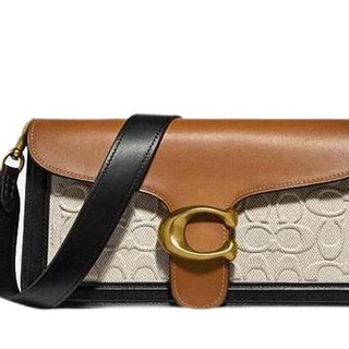 COACH 蔻驰 TABBY系列 女士单肩包 89148 B4PU2 拼色 中号