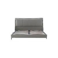 Sleemon 喜临门 夏洛+4D磁悬浮2S 简约真皮软床+床垫 大理石灰 180*200cm 储物款