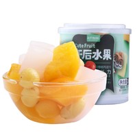 三只松鼠 午后什锦水果罐头200g新鲜黄桃椰果零食