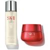 SK-II 神仙水230ml+大红瓶面霜50g+温和洁面120g sk2护肤品套装520礼物