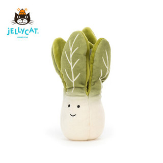 jELLYCAT 2022新品活泼小白菜 可爱公仔毛绒玩具安睡小玩偶生日礼物 活泼小白菜 H17 X W6 CM