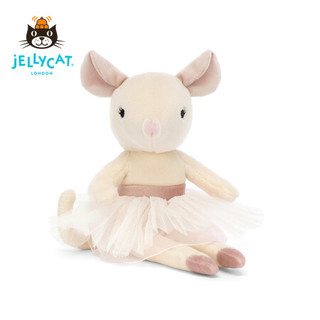 jELLYCAT 2022新品埃托儿老鼠 可爱公仔毛绒玩具安睡小玩偶生日礼物 埃托儿老鼠 H20 X W4 CM