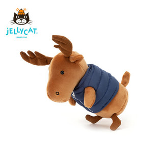 jELLYCAT 露营麋鹿 柔软毛绒玩具安抚睡觉抱枕玩偶生日礼物送礼可爱公仔 露营麋鹿 H18 X W19 CM