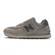 new balance TMLM联名balance jog运动鞋男NB574男鞋跑步鞋舒适透气复古运动休闲鞋 574-62银灰 42