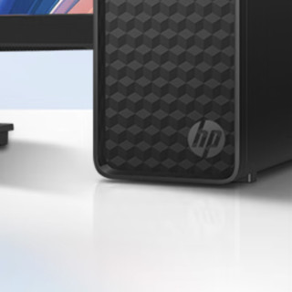 HP 惠普 小欧 S01 十二代酷睿版 21.5英寸 商用台式机 黑色（酷睿i3-12100、核芯显卡、8GB、512GB SSD、风冷）