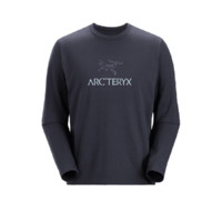 ARC'TERYX 始祖鸟 CAPTIVE ARC'WORD LS SHIRT 男子户外T恤 27713 蓝黑色 XL