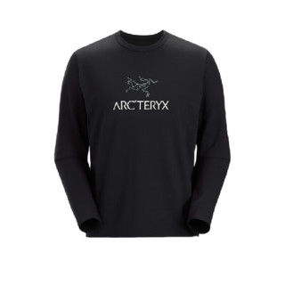 ARC'TERYX 始祖鸟 CAPTIVE ARC'WORD LS SHIRT 男子户外T恤 27713 黑色