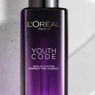 L'OREAL PARIS 巴黎欧莱雅 护肤套装 (青春密码酵素精华肌底液第三代50ml+复颜玻尿酸水光充盈全脸淡纹眼霜30ml)