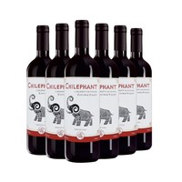 CHILEPHANT 智象 智利进口红酒智象精选干红赤霞珠750ml×6瓶干红葡萄酒