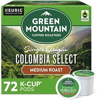 Green Mountain哥伦比亚精选,中等烘焙咖啡,12 个装(6 个装)