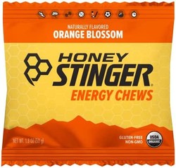 HONEY STINGER 能量咀嚼片 橙子味 1.8 盎司 （约 51.0 克）（12 包）