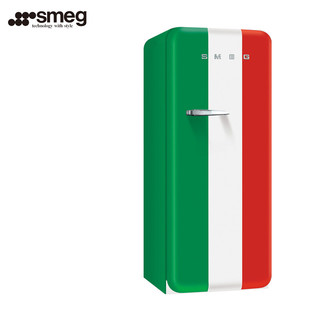 Smeg 斯麦格 意大利进口冰箱 50年代复古厨房家用单开门家用电冰箱256L  FAB28系列 意大利旗款