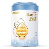 抖音超值购：illuma 启赋 蓝钻系列 较大婴儿配方奶粉 3段 810g*6罐