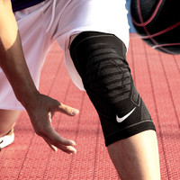 NIKE 耐克 针织护膝NIKE保暖运动男膝盖护套篮球跑步健身关节女专业护具