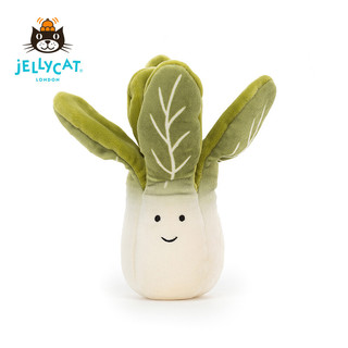 jELLYCAT 邦尼兔 2022新品活泼小白菜 可爱公仔毛绒玩具