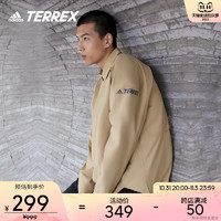 adidas 阿迪达斯 TERREX官方旗舰店男装外套秋冬抗风疏水户外运动夹克