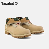 Timberland 高帮男鞋翻靴两穿秋户外休闲鞋皮革踢不烂A2GCM