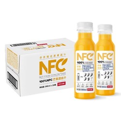 NONGFU SPRING 农夫山泉 NFC果汁饮料 100%NFC芒果混合汁300ml*30瓶
