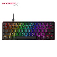 Kingston 金士顿 HyperX Alloy Origins起源60 RGB游戏机械键盘(需用券)