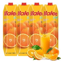 Malee 玛丽 橙汁 1L*4瓶