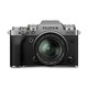 FUJIFILM 富士 X-T4 APS-C画幅 微单相机 银色 XF 18-55mm F2.8 R LM OIS 变焦镜头 单头套机