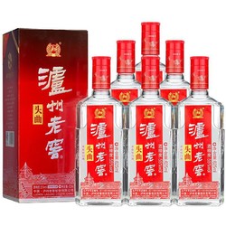 泸州老窖 畅享中国60年 头曲 55度 625ml *6瓶 整箱装 大容量  浓香型白酒
