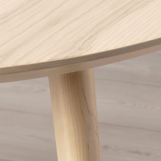 IKEA 宜家 LISABO 利萨伯 白蜡木贴面餐桌 105*74cm