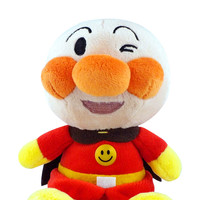 ANPANMAN 面包超人 日本ANPANMAN面包超人多款可爱毛绒公仔玩偶小火车宝宝安抚玩具