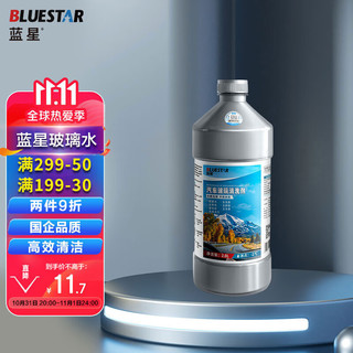 BLUE STAR 蓝星 高效去污玻璃水 -2℃ 2L