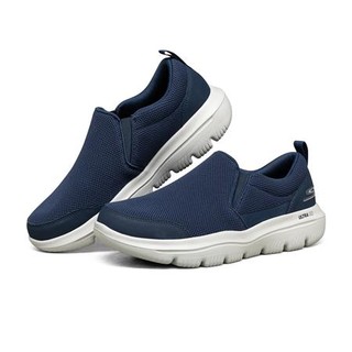 SKECHERS 斯凯奇 Go Walk Evolution Ultra 男子休闲运动鞋 216029/NVGY 海军蓝 39.5