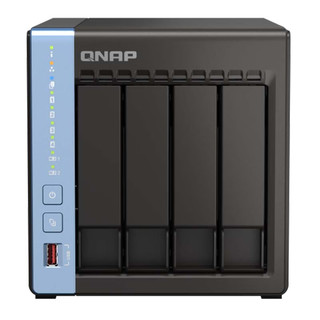 QNAP 威联通 TS-464C 4盘位8G内存四核心处理器网络存储服务器内置双M.2插槽NAS（含企