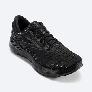 BROOKS 布鲁克斯 冬季支撑男士运动跑步鞋跑鞋男 Glycerin GTS 甘油20 黑/黑/浅蓝灰 44