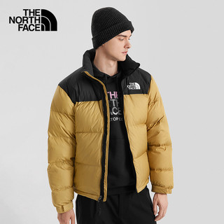 TheNorthFace北面1996Nuptse羽绒外套潮牌经典ICON上新鹅绒|3C8D ZSF/卡其色 XXS 偏大一码