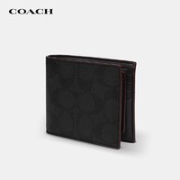 COACH 蔻驰 奢侈品 男士钱包手拿包 灰黑色 F25519N3A