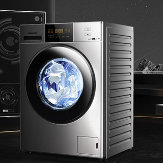 Panasonic 松下 星悦系列 XQG100-3E1AC 滚筒洗衣机 10kg 银色