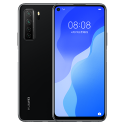 HUAWEI 华为 nova7SE 乐活版 华为5g手机 麒麟820E芯片 6400万高清四摄 幻夜黑 全网通(8GB+128GB)标准版