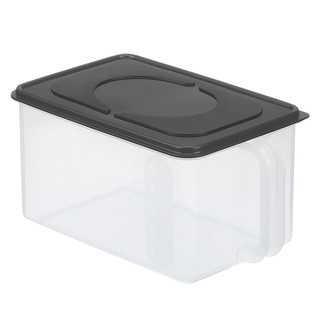 日本进口inomata储物盒厨房冰箱水果收纳盒塑料长方形密封保鲜盒