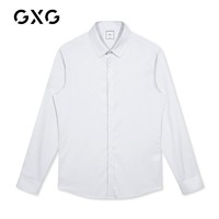 GXG 男装奥莱春男士时尚百搭长袖衬衫 #GB103582A