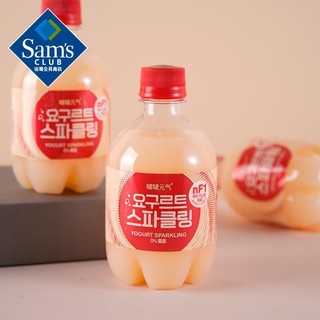 SAM 啵啵元气 韩国进口 乳酸菌碳酸饮料 380ml*12