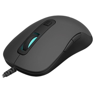 RAPOO 雷柏 V22 有线游戏鼠标 3000DPI RGB 黑色