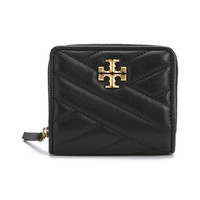 TORY BURCH Kira Chevron系列皮质双折钱包