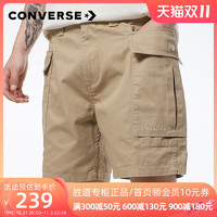 CONVERSE 匡威 裤子男裤2022春季新款五分裤运动裤短裤工装裤潮10021530-A04