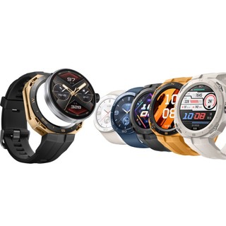 HUAWEI 华为 WATCH GT Cyber 时尚雅致款 智能手表 46mm 月光白不锈钢表壳 白色橡胶表带（北斗、血氧、GPS）