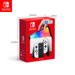 Nintendo 任天堂 Switch NS掌上游戏机 白色OLED主机 国行版 续航加强版