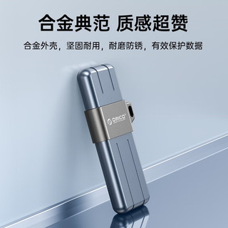 奥睿科（ORICO） 移动快闪u盘USB3.2/Type-C学生办公电脑手机UFSD高速固态优盘 Type-C接口-森野绿