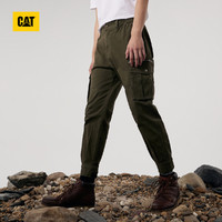 CAT 卡特彼勒 卡特22冬季新款男士户外时尚百搭宽松收脚棉质休闲裤工装长裤