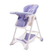 Pouch 帛琦 K05 PLUS 婴儿餐椅 幻紫暗香