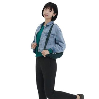 UNIQLO 优衣库 女士休闲长裤 440271 黑色 XS