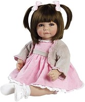 adora 幼儿 Sweet cheeks 50.8 cm 女孩加重玩偶礼品套装儿童6 + huggable 乙烯基可爱带袖软身体玩具
